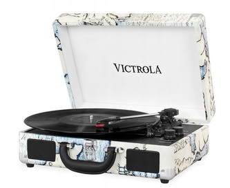 Victrola Case Turntable Map