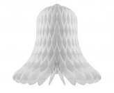 Dekoracja wisząca Dzwonek srebrna 20cm