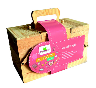 Activity Box - pletení a šití