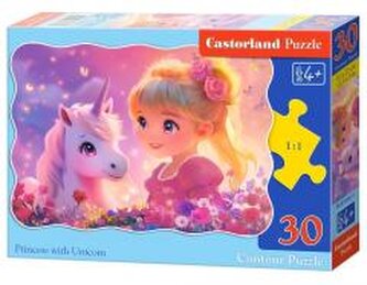 Puzzle 30 Princess with Unicorn