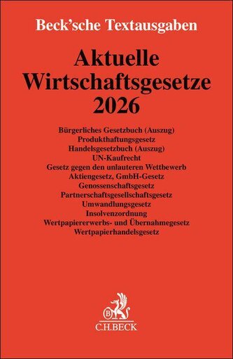 Aktuelle Wirtschaftsgesetze 2026