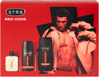 STR8 Men Red Code dárková kazeta pro muže 3 ks
