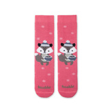 Dětské ponožky Froté Vlček na párty Růžové S (25-35)