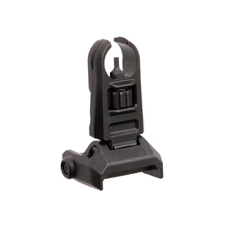 Magpul - Muszka składana MBUS Pro Sight Front Hooded - Stal QPQ - Czarna - MAG1518-BLK