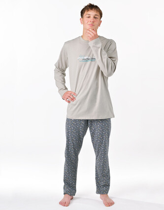 Pánské pyžamo Gino vícebarevné (79191-LxGDxG) L