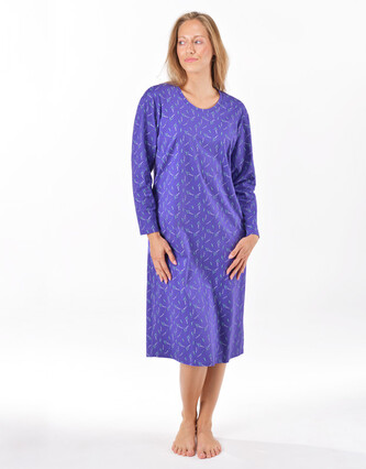Dámská noční košile Gina fialová (19173-DMFLGB) L