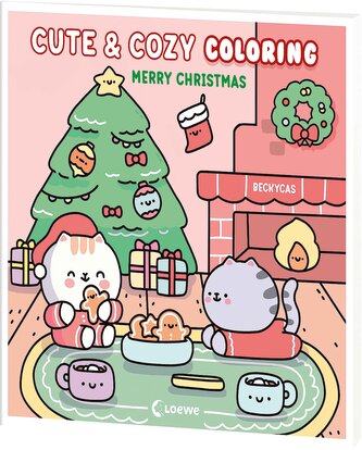 Cute & Cozy Coloring - Merry Christmas