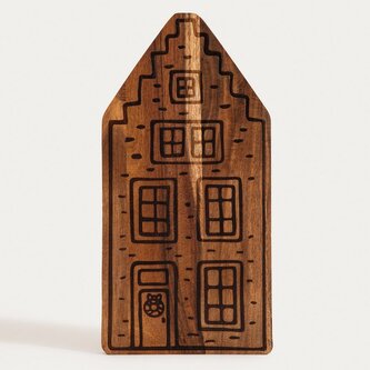 Servírovací prkénko | SILJAN | ve tvaru domu | 15x30 cm | 761973