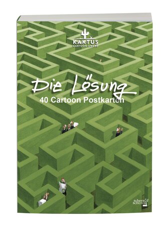 Cartoon Postkarten - Die Lösung