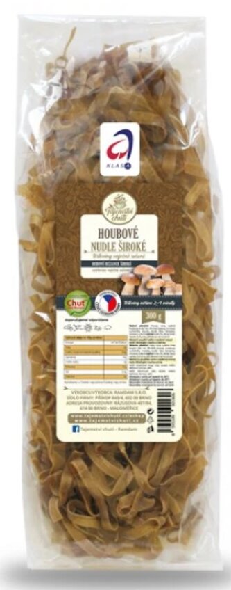 Široké nudle houbové 300 g