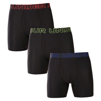 3PACK pánské boxerky Under Armour černé (1383878 005) XL
