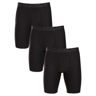 3PACK pánské boxerky Under Armour černé (1383880 001) L