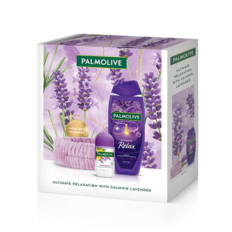 Palmolive Relax dárková kazeta pro ženy 3 ks