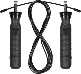 Nastavitelné švihadlo Sedco JR1006 Anti-Slip - černá