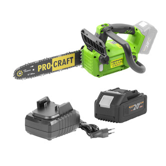 Sada aku řetězová pila PKA42Li s baterií 20V 4Ah a nabíječkou 20/1 | SPKA42Li-20/4-20/1
