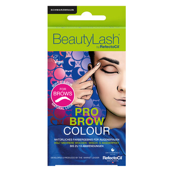 BeautyLash by RefectoCil Barva na obočí černo-hnědá