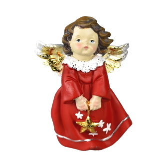 Anděl s hvězdou 13 cm