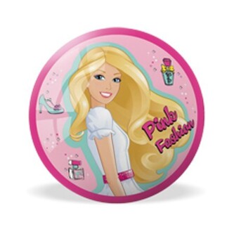 Míč MONDO dětský BARBIE 140 mm - růžová (Vinyl)