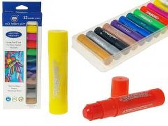 Farba w sztyfcie 12 kolorów