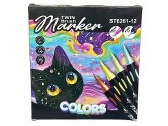 Flamastry dwustronne