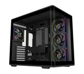 Cooler Master case Elite 600, ATX, Průhledná bočnice, 4x 120mm Fan, Černá