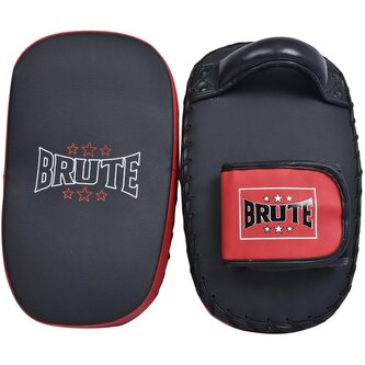 Lapy BRUTE Thai Pads (S) BT0002060 - červená/černá (Syntetická kůže/Textil)