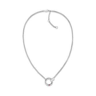 Stylový dámský náhrdelník s přívěskem Circles 2780944 Tommy Hilfiger