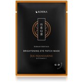 Rozjasňující biocelulózová maska na oční okolí Korean Heritage (Brightening Eye Patch Mask) Korika - 2 ks