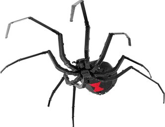 METAL EARTH 3D puzzle Černá vdova