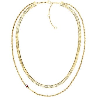 Elegantní pozlacený náhrdelník 2780980 Tommy Hilfiger