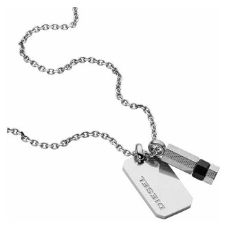 Pánský náhrdelník s přívěsky DX1156040 Diesel