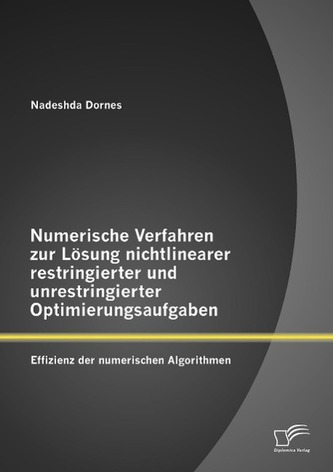 Numerische Verfahren zur Lösung nichtlinearer restringierter und unrestringierter Optimierungsaufgaben: Effizienz der numerische