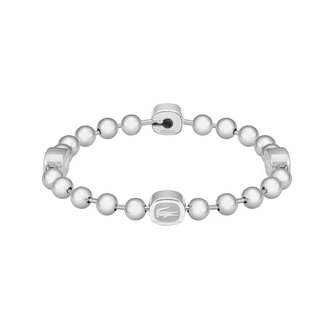 Korálkový náramek z oceli 2040408 Lacoste