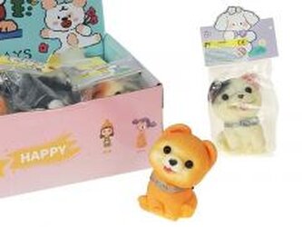 Gniotek pies 9cm MIX