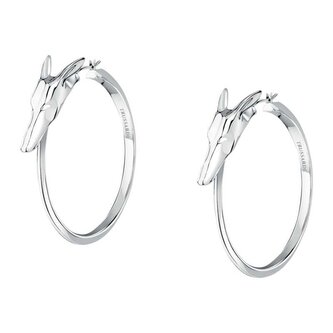 Módní kruhové náušnice z oceli T-Heritage TJAXB04 Trussardi