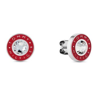 Elegantní ocelové náušnice s krystalem Layered 2780808 Tommy Hilfiger