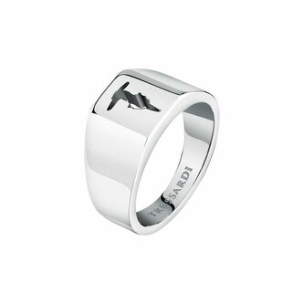 Pánský fashion ocelový prsten T-Steel TJAXV450 Trussardi / Obvod: 65 mm - 65 mm