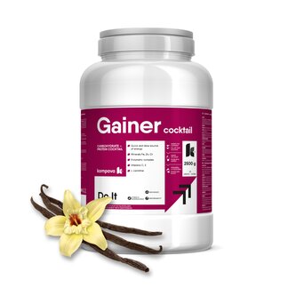 Gainer Koktail 2500 g/63 dávok, vanilka