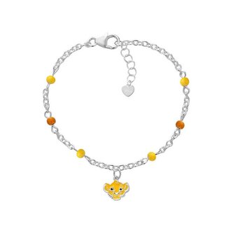 Slušivý stříbrný náramek Lion king Mini BS00105SL-47.CS Disney