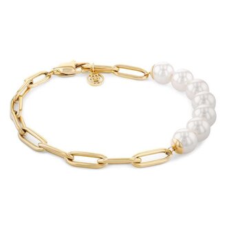 Elegantní pozlacený perlový náramek Orb Pearl 2780770 Tommy Hilfiger