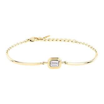 Elegantní pozlacený náramek se zirkonem T-Design TJAXA23 Trussardi