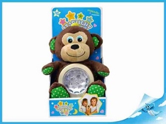 STARLIGHT PETS zvířátko plyšové-opice/lampička