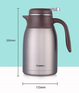 Termokonvice  1500ml, 1 ks, L314  Šedá