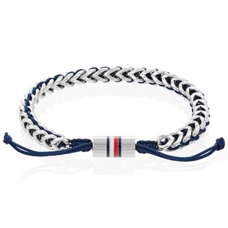 Stylový šňurkový náramek 2790511 Tommy Hilfiger