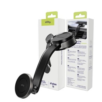 Držák do auta s magnetem Allity ACH-200 MS na palubní desku černý