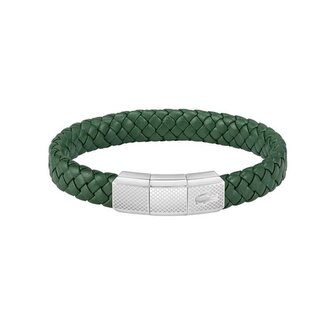 Zelený kožený náramek Rokel 2040284 Lacoste