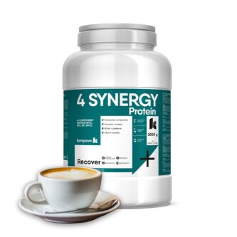 4 SYNERGY Protein 2000 g/66 dávok, caffe latte