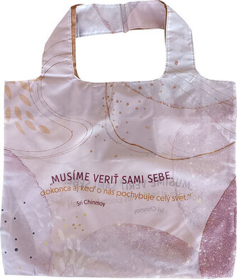 Taška nákupná skladacia "Musíme veriť sami sebe"