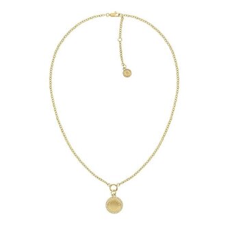 Pozlacený náhrdelník s krystaly Mini Crystals 2780903 Tommy Hilfiger