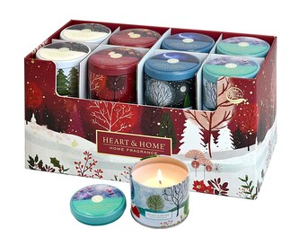 Zapachowa świeca w puszce SZP-004 BN